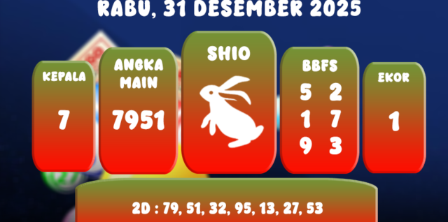 PREDIKSI TOTO MACAU POOL 31 DESEMBER 2025
