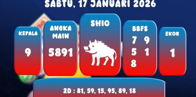 PREDIKSI SINGAPORE 17 JANUARI 2026