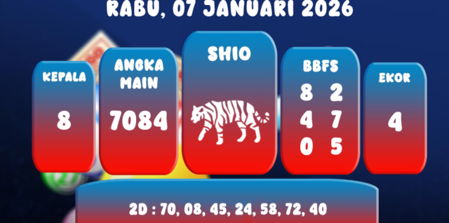 PREDIKSI SINGAPORE POOL 07 JANUARI 2026