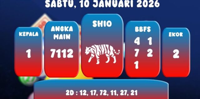 PREDIKSI SINGAPORE POOL 10 JANUARI 2026