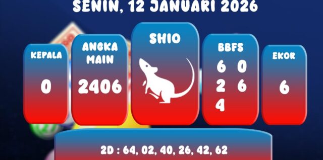 PREDIKSI SINGAPORE POOL 12 JANUARI 2026
