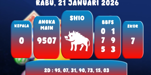 PREDIKSI SINGAPORE POOL 21 JANUARI 2026