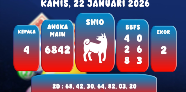PREDIKSI SINGAPORE POOL 22 JANUARI 2026