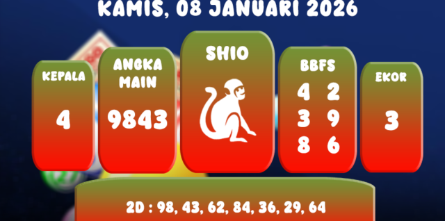 PREDIKSI TOTO MACAU POOL 08 JANUARI 2026
