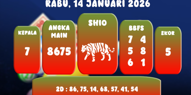 PREDIKSI TOTO MACAU POOL 14 JANUARI 2026