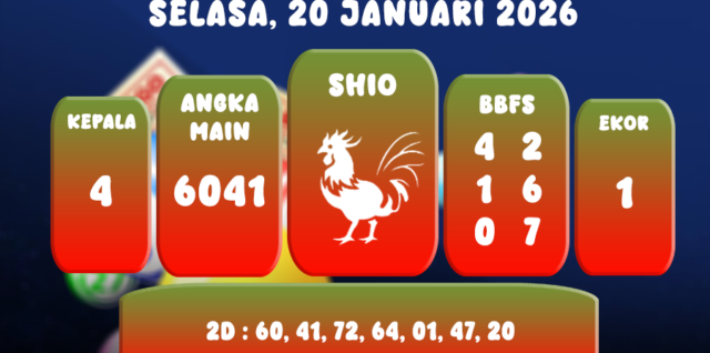 PREDIKSI TOTO MACAU POOL 20 JANUARI 2026