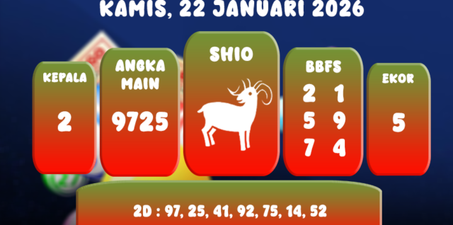 PREDIKSI TOTO MACAU POOL 22 JANUARI 2026