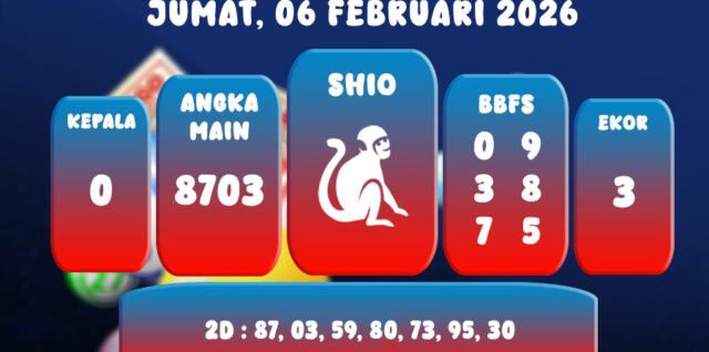 PREDIKSI SINGAPORE POOL 06 FEBRUARI 2026