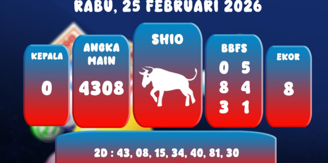 PREDIKSI SINGAPORE POOL 25 FEBRUARI 2026