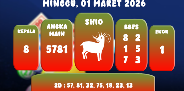 PREDIKSI TOTO MACAU POOL 01 MARET 2026