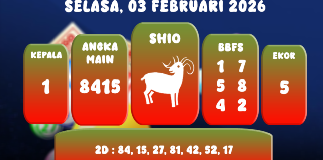 PREDIKSI TOTO MACAU POOL 03 FEBRUARI 2026