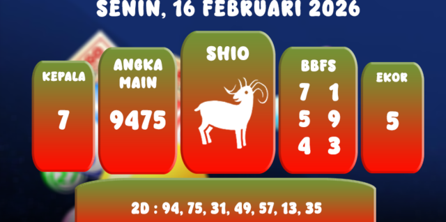 PREDIKSI TOTO MACAU POOL 16 FEBRUARI 2026
