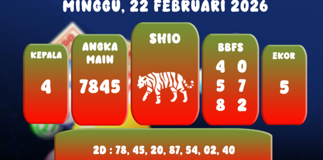 PREDIKSI TOTO MACAU POOL 22 FEBRUARI 2026