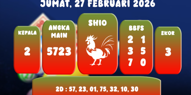 PREDIKSI TOTO MACAU POOL 27 FEBRUARI 2026