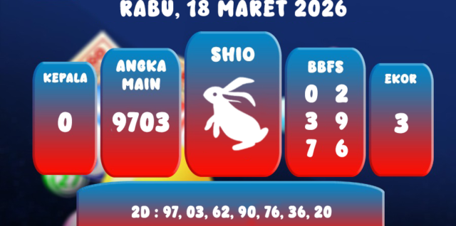 PREDIKSI SINGAPORE POOL 18 MARET 2026