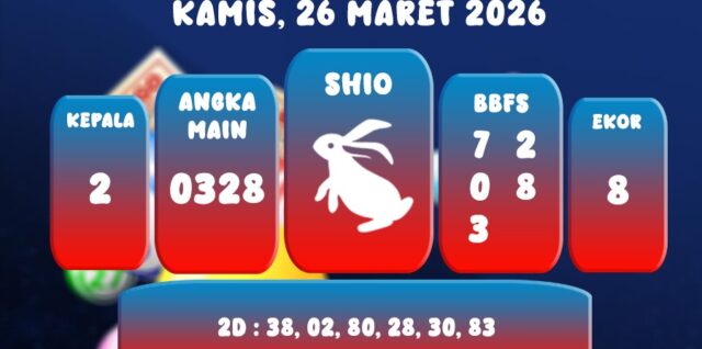 PREDIKSI SINGAPORE POOL 26 MARET 2026
