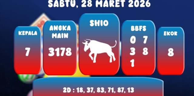 PREDIKSI SINGAPORE POOL 28 MARET 2026