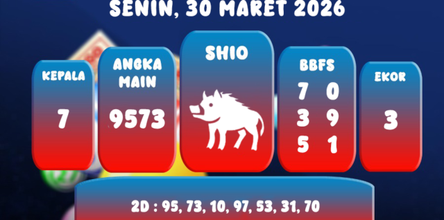 PREDIKSI SINGAPORE POOL 30 MARET 2026