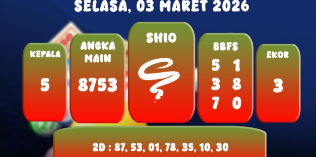 PREDIKSI TOTO MACAU POOL 03 MARET 2026