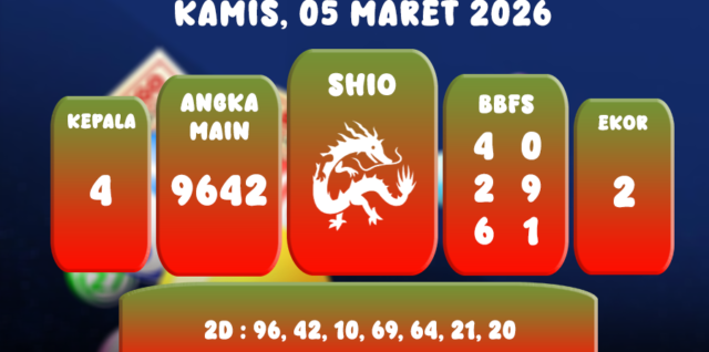 PREDIKSI TOTO MACAU POOL 05 MARET 2026