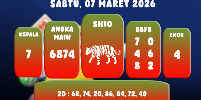 PREDIKSI TOTO MACAU POOL 07 MARET 2026
