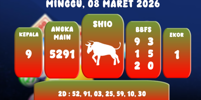 PREDIKSI TOTO MACAU POOL 08 MARET 2026