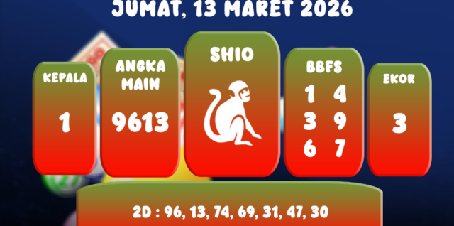 PREDIKSI TOTO MACAU POOL 13 MARET 2026