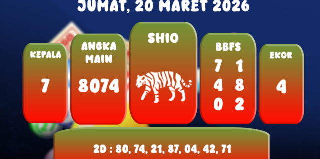 PREDIKSI TOTO MACAU POOL 20 MARET 2026