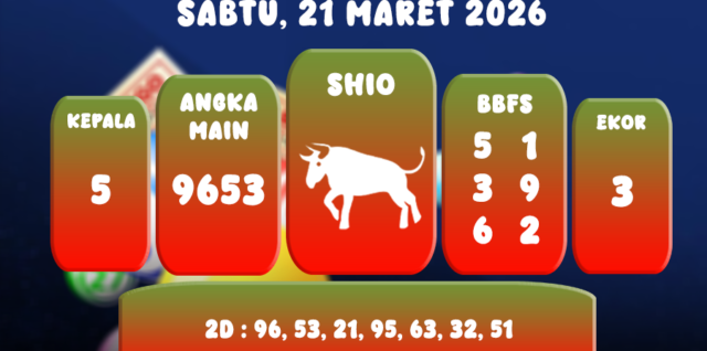 PREDIKSI TOTO MACAU POOL 21 MARET 2026