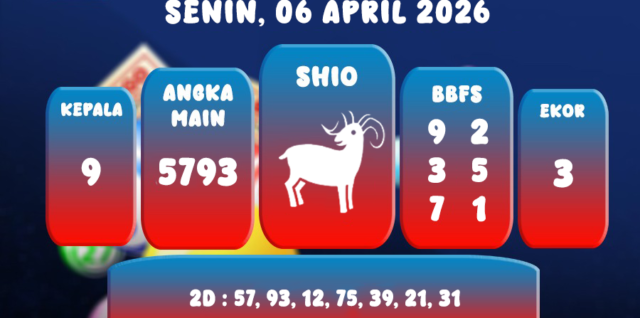 PREDIKSI SINGAPORE POOL 06 APRIL 2026