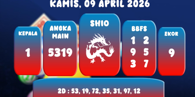 PREDIKSI SINGAPORE POOL 09 APRIL 2026