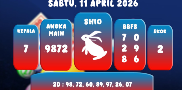 PREDIKSI SINGAPORE POOL 11 APRIL 2026