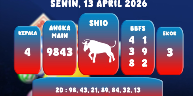 PREDIKSI SINGAPORE POOL 13 APRIL 2026