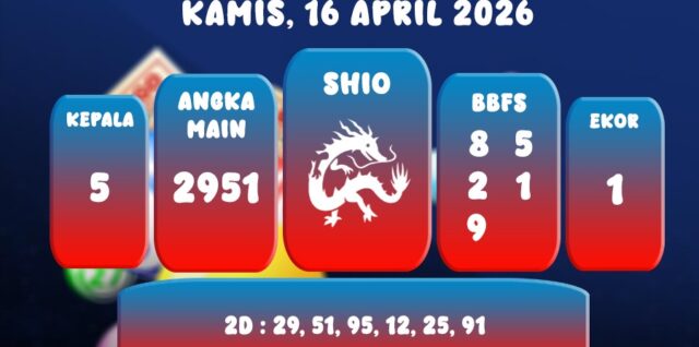 PREDIKSI SINGAPORE POOL 16 APRIL 2026