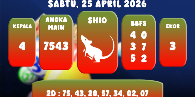 PREDIKSI TOTO MACAU POOL 25 APRIL 2026